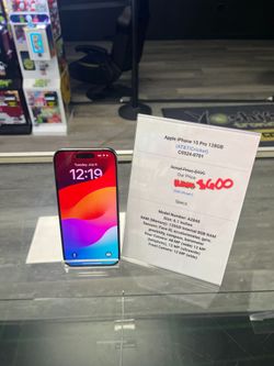 iPhone 15 Pro 128GB At&T Natural C0524-0701