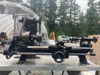 Rare 1920s Dalton TL Metal Lathe w/ Tooling – Vintage American Machine