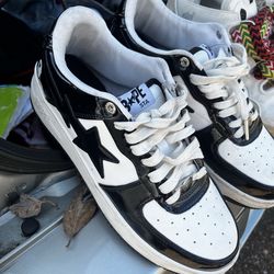 Bape shoes bapestas size 10