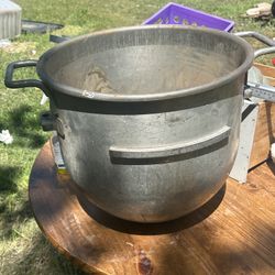 metal  kettle its 15 inches tall and 14 inches across the top 