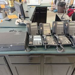 Title: NEC SL2100 Business Phone System - 8 Phones + KSU - LIQUIDATION