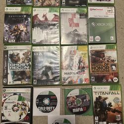 Xbox 360 games, working, prices in description, starting at $3, pickup Waipahu 
