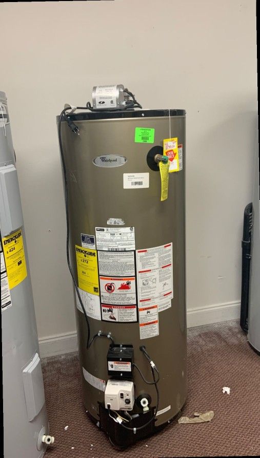 NEW WHIRLPOOL  WATER HEATER 50 GALLON LIQUIDATION SALE TODAY 🔥🔥 RU  