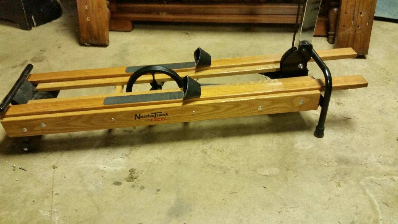 Nordictrack Excel skier training