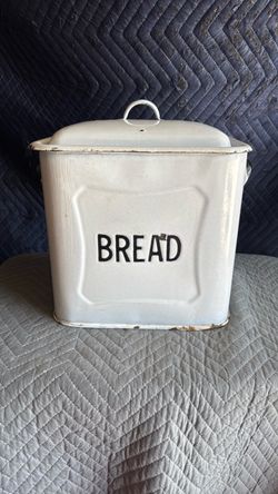 Vintage bread box