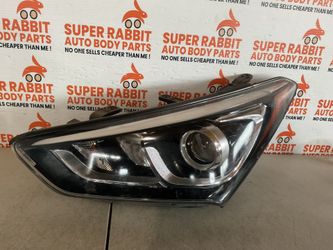 2017 Santa Fe Sport Driver Halogen/LED Headlight GOOD OFFER original 2018✅