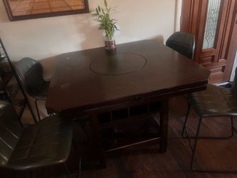 Free tables with chairs