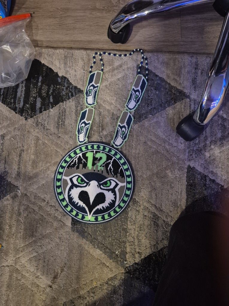 Seahawks Medallion (hand Made)