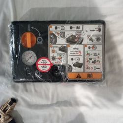 Portable Air Compressor/Emergency Tire Repair Kit