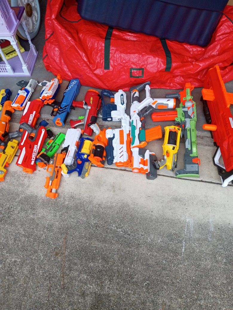 Nerf Gun Collection, Come Get Them