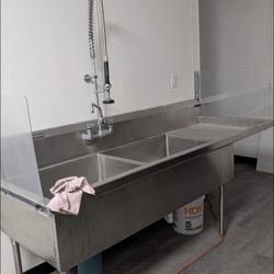 Stainless steel wash tub perfect condition 