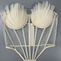 Mermaid Mesh Corset Top 