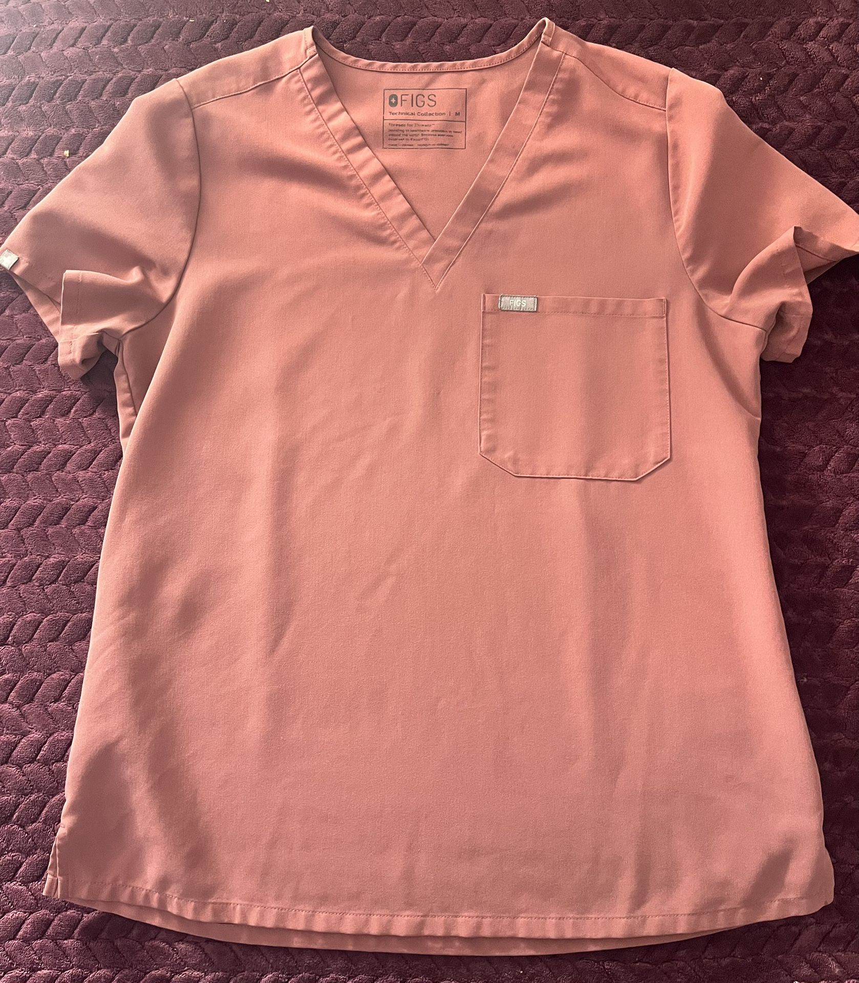 Figs Scrubs Mauve