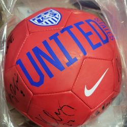 Soccer Ball Signed By Select Team Usa Ball
