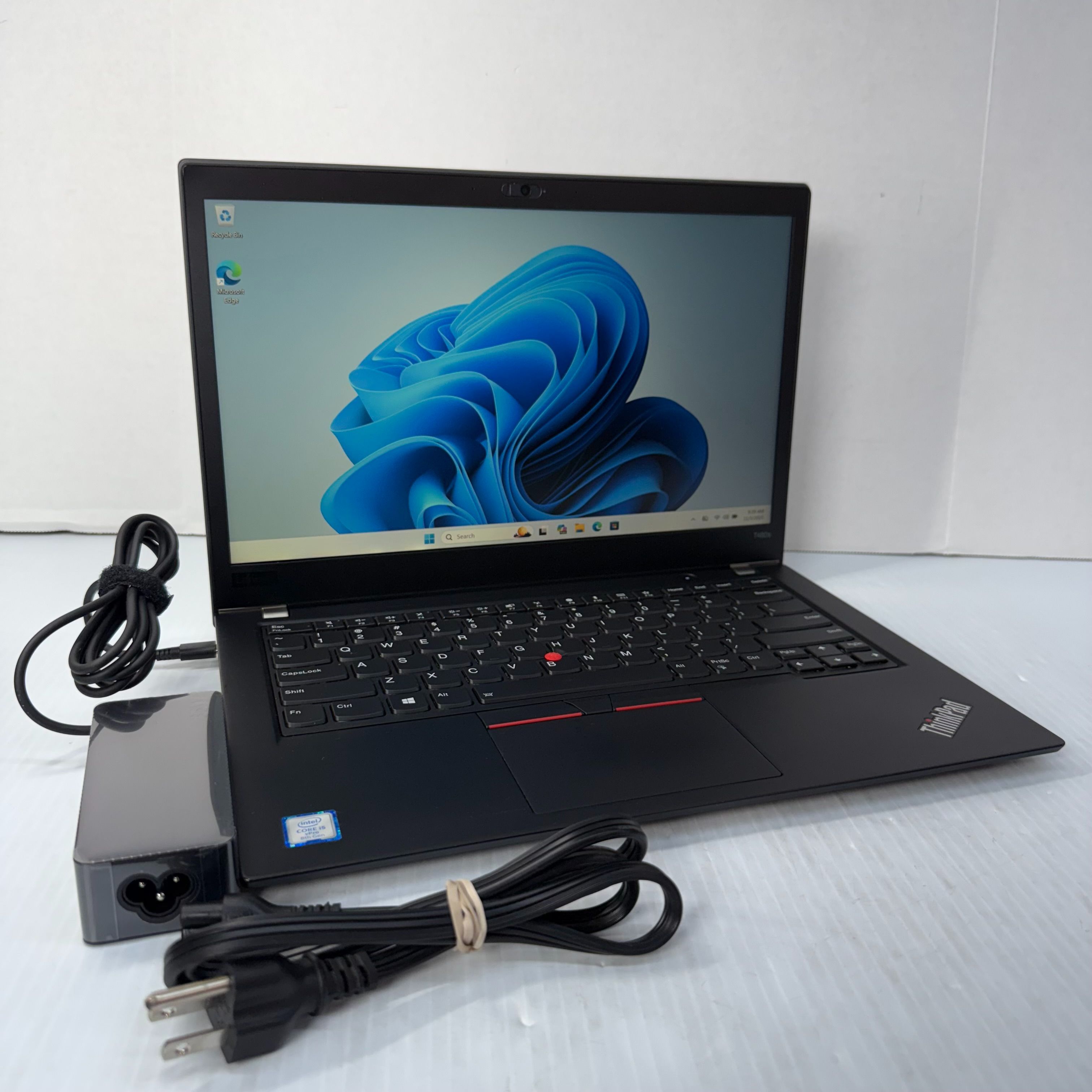 Lenovo ThinkPad T480s i5-8350U 14"  Touchscreen Windows 11 Pro Laptop 256GB NVMe SSD 16GB RAM