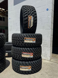 33x12.50R17LT Arroyo M/T Set Of 4 New Tires