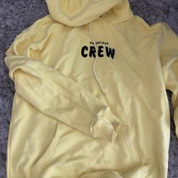 BalenciagaCrew Yellow Hoodie Men’s Large 