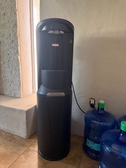 Black Freestanding Water Cooler Dispenser