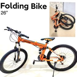  brand New 26” folding three-terrain bicycle