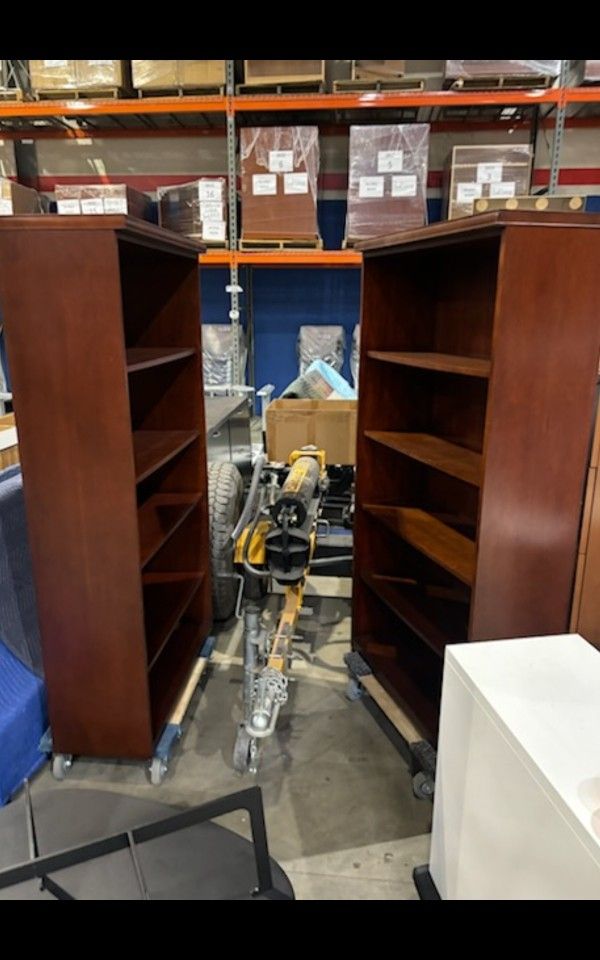 Book Cases Wood And Metal Tall And Short .... New Used Cheap Cheap