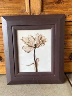 19x22 beautiful flower wall decor picture