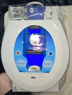 New toilet seat
