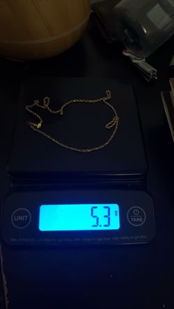 14 k solid gold choker