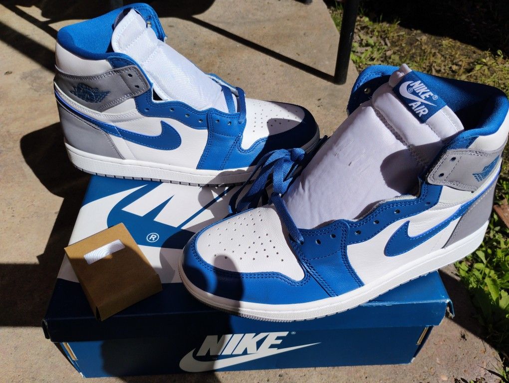 Brand New Cool Blues & Gray Jordans. Size 9.5,All Products : American Fashion Style Bags On Sale
