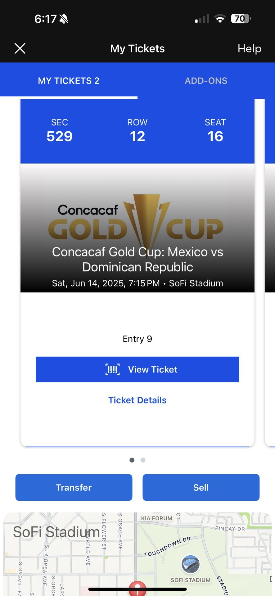 Mexico Vs Dominican Republic SoFI Stadium