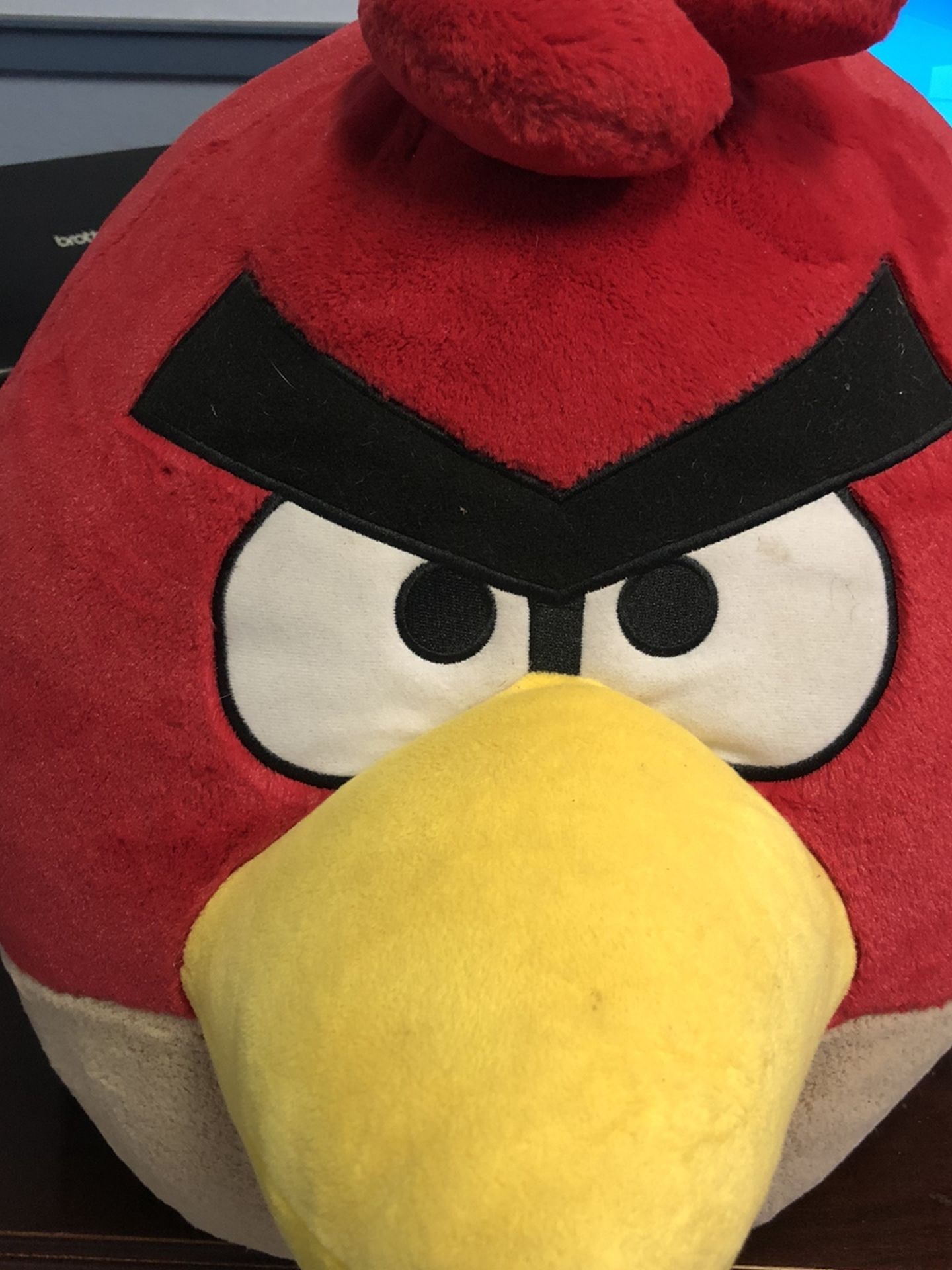 Angry Bird Giant Stuffed Red Angry Bird