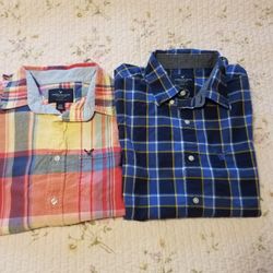 Long Sleeve Men's Shirts Sz M