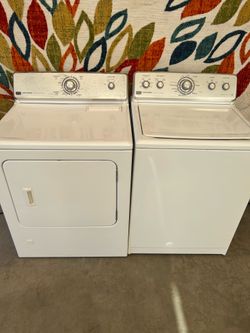 Maytag washer and dryer laundry