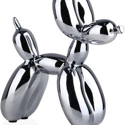 Shiny Electroplating Balloon Statue Collectible Figurines Art Sculpture Animals 