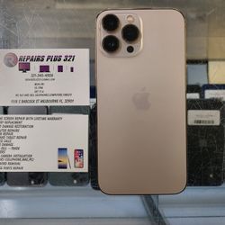 Unlocked Gold iPhone 13 Pro Max 256gb