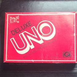 Uno Deluxe Game-1978 Vintage