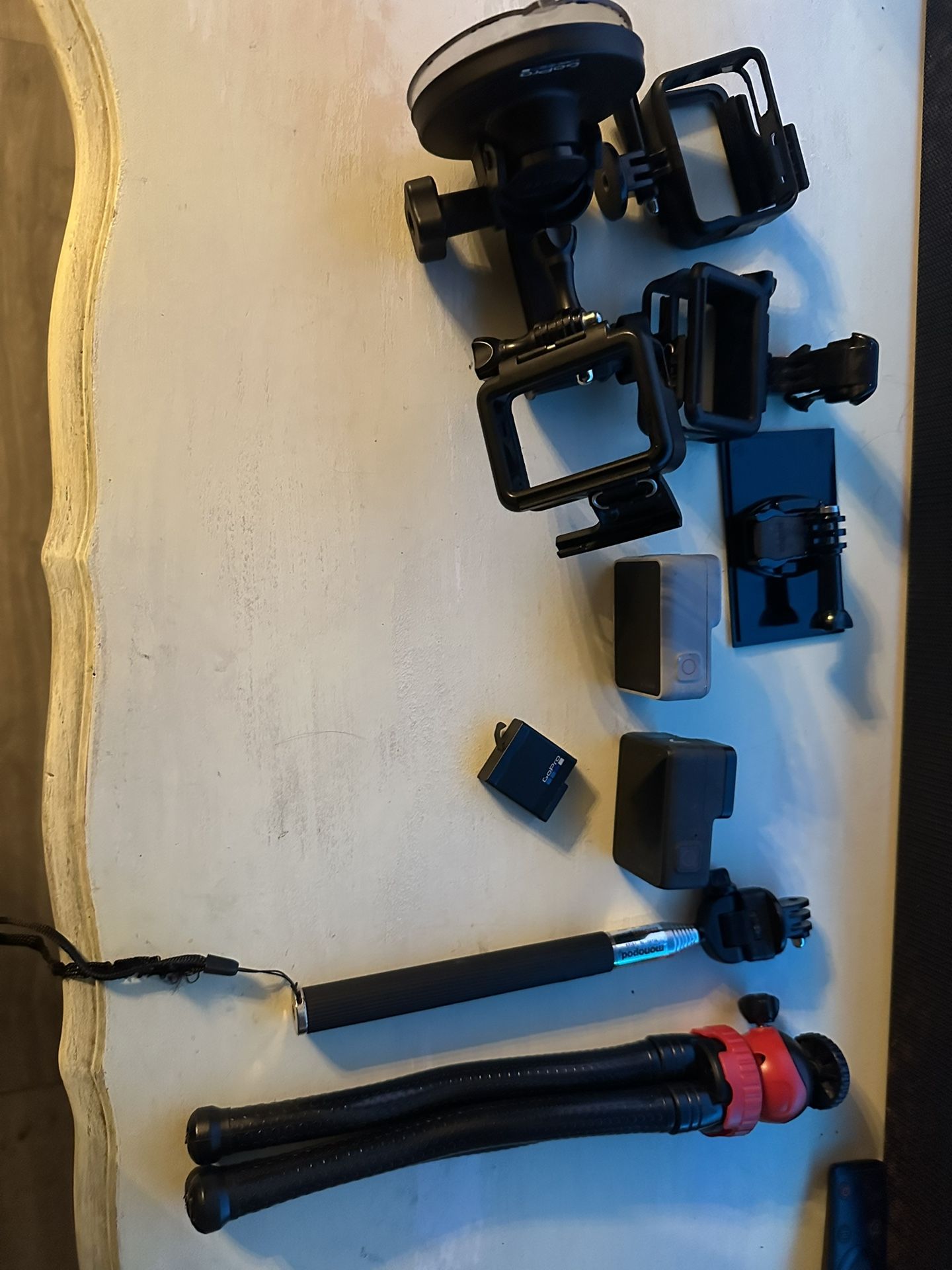 Go Pro Hero 7’s Black , Go Pro Hero 7 White And Accessories