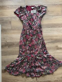 Brand new floral sequin