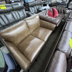 Brown Leather Recliner From Costco