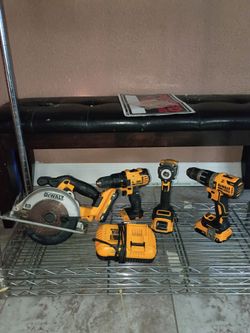 DeWalt drills , black and yellow