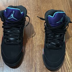 Jordan 5 metallic grape fire red