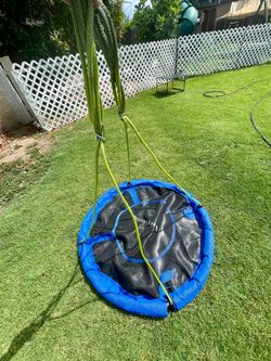 40โ Saucer Tree Swing with Hanging Ropes *read