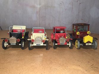 Vintage toy cars
