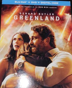 Greenland Blu-ray + Dvd