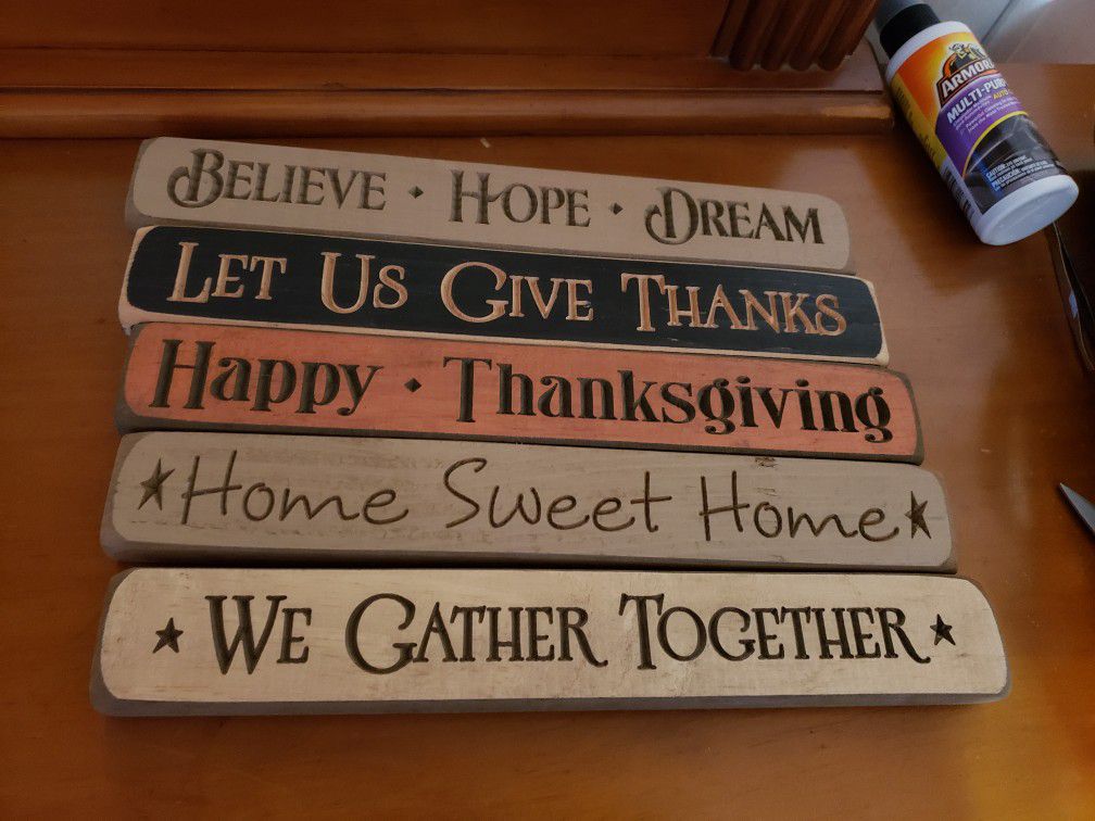 Plaques With Sayings