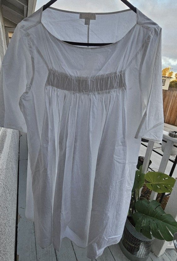 COS white Dress Medium To Large.