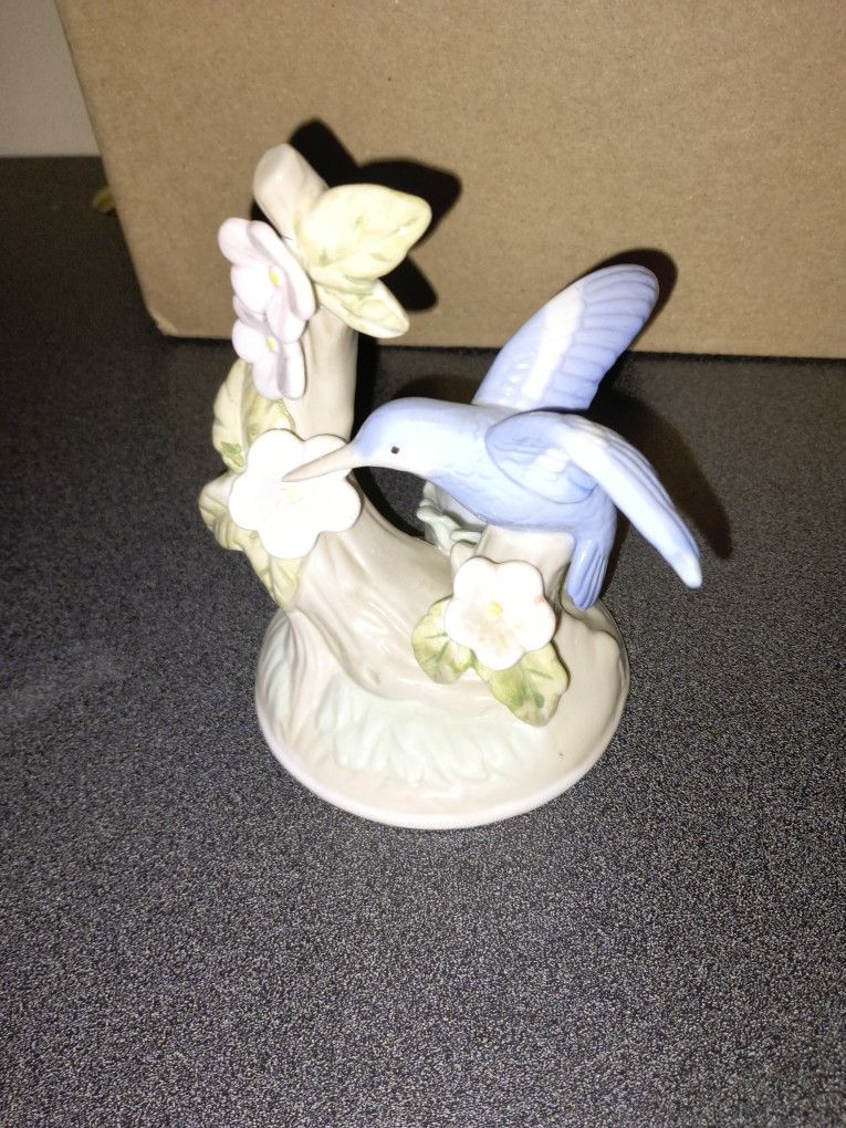 Vintage Ceramic Handcrafted Hummingbird 
