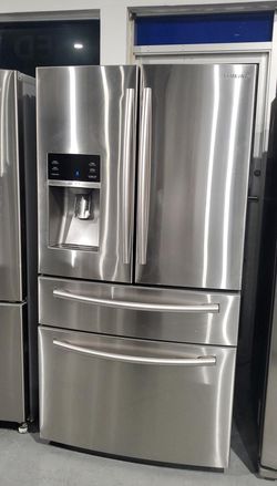 Samsung 4-Door Stainless Steel Refrigerator Fridge
