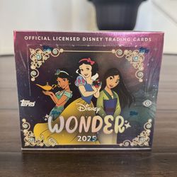 2025 Topps Disney Wonder Hobby Box Factory Sealed
