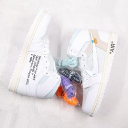 Jordan 1 High Off White White 86