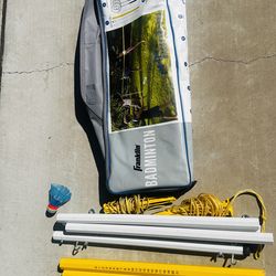 Badminton set (no rackets)